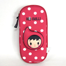 Custom School Stationay Zipper Pouch 3D Cute Girls Pencil Box Case Kids